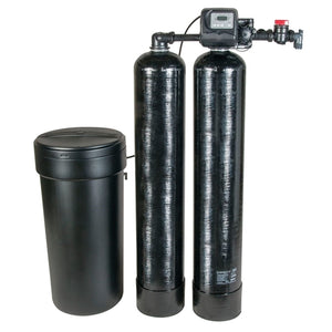 Twin Alternating Metered Water Softener – Professional Model